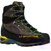 La Sportiva Trango Alp Evo Gtx, Mountain Footwear, 45, Carbon/Moss (Grey) -