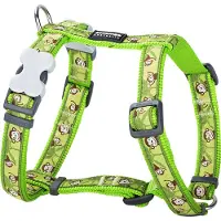 Big Buy Cooking Hundegeschirr Rot Dingo STYLE MONKEY LIME GREEN 36-54 cm 30-48 cm