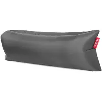 Fatboy Original Lamzac 3.0 Steel Grey – Aufblasbarer Luftsessel für Outdoor & Freizeit