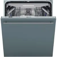 Bauknecht vollintegrierter Geschirrspüler: 60 cm, Farbe Edelstahl - BCIO 3T133 PFE