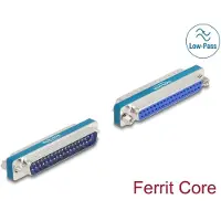 DeLOCK HF/EMI Entstörfilter D-Sub 37 Pin Stecker zu Buchse m