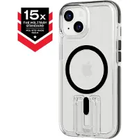 Tech21 - Evo Kick MagSafe iPhone 15/14/13 Clear Black