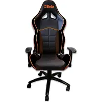 Beta 9563U - Bürostuhl - Racing - Mobil - ergonomisch - Schwarz