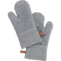 Wenko Topfhandschuhe "Modell Ada Stripes", (Set, 2 tlg.), Ofen- und Grillhandschuhe, extra langer Schaft, Baumwollinnenseite