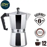 EDM Kaffeemaschine (12 Kopper) Aluminium