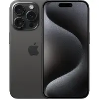 Apple iPhone 15 Pro , 15,5 cm (6.1"), 2556 x 1179 Pixel, 256 GB, 48 MP, iOS 17, Titan, Schwarz
