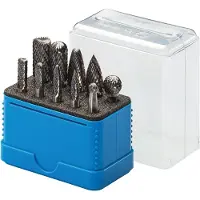 SW-Stahl 82555L Hartmetall Frässtiftesatz, 10-teilig