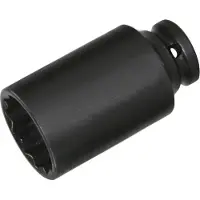 SW-Stahl Kraft-Stecknuss 10189L 78mm 43mm 43mm Chrom-Molybdänstahl 0,288kg 418g