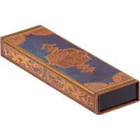 Hobby Hall Stifteetui ''Safawidisch'' in Blau/ Orange - (B)22 x (H)3 x (T)6,8 cm - onesize