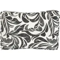 Kopu Retro Flower Lounge Rückenkissen 60 cm - Grau/Weiß