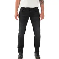 Rokker Rokkertech Tapered Slim Schwarz Hose Größe L34/W29