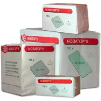 NOBAMED Nobatop 8 Kompressen 10x20 cm unsteril 200 St