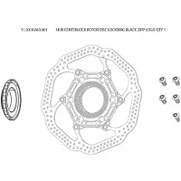 Sram Mutter Scheibenklemmung centerlock