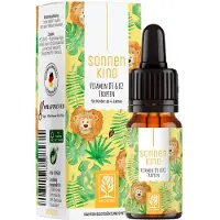 NATURTREU Vitamin D3 K2 Kinder ab 4 Jahren 300 Tropfen 10 ml Vegan Flechten Sonnenkind