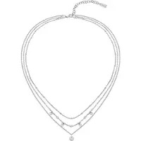 BOSS - Fashion steel necklace with Iris crystals 1580330
