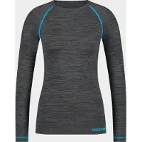 Poederbaas Unterhemd Superior Thermal Damen Black Grey-S