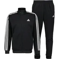 Adidas Herren Sportanzug Basic 3-Streifen Tricot