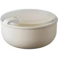 Omada Brotdose Pull Box Rund Beige 1,8L