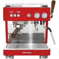 Ascaso Baby T Plus Siebträgermaschine Rot