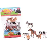 Johntoy Boerderijdieren 6 Stuks