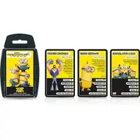 Winning Moves Top Trumps Minions 2 Kartenspiel für 2-6 Spieler, 10 Minuten Spieldauer