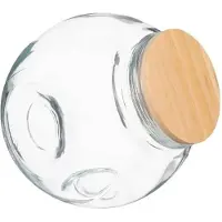 5 Five Vorratsgläser mit Holzdeckel Five - Transparent - Mit Deckel | Sp\u00fclmaschentauglich | Luftdicht