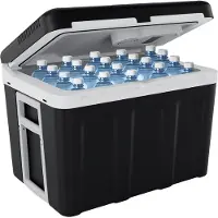 Auronic Elektrische Kühlbox - 40L - 12V und 240V - Schwarz