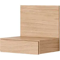 New Works Tana Wall Mounted Nightstand Oak - , Holz, Holz