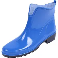 Lemigo Damenstiefel Wasserdichte Elke Gummistiefel Wasserdichte Elke (Blau, numeric_39)