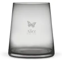Yoursurprise Vase mit Gravur - Getöntes Glas