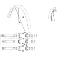 Mavic Sft Speichen 12 Einheiten