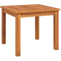 vidaXL Couchtisch 40x40x36 cm Massivholz Akazie