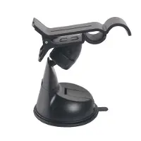 Omega Handyhalter fürs Auto - Saugstecker - schwarz