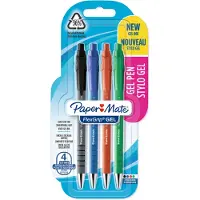 Papermate Paper Mate PAPER MATE Gelschreiber FlexGrip Gel 4er S/B/R/G M 0.7mm Blister