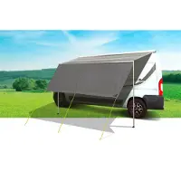 Brunner Sunny View Sonnensegel 440 x 190 cm grau