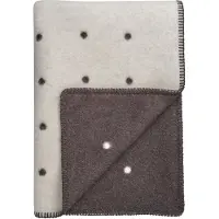 Røros Tweed - Pastille Wolldecke 200 x 135 cm, black & white