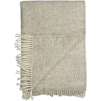 Røros Tweed Kattefot Plaid aus Lammwolle 220 x 140 cm
