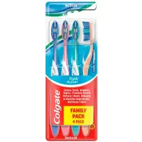 Colgate Triple Action Zahnbürste Medium - 4er Pack