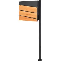 ML-Design | Stehender Briefkasten Indy rechts cm | NADUVI