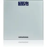 Grundig 16412/16425 Elektronische Personenwaage, max. 180 kg Tragkraft, LED-Infodisplay
