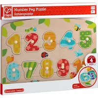 Hape Number Peg Puzzle, 11 Stück(e), Ausbildung, 3 Jahr(e)