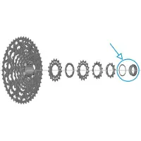 Shimano Sperrring und Unterlegscheibe CS-LG700-11