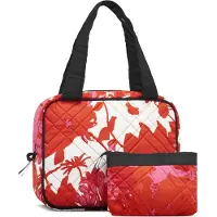 Karen Danmark - 2-piece toilet bag set with handle - Kulturbeutel