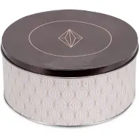 Städter Gebäckdose Vanilla Diamonds Rund Weissblech Bunt ca 16 cm