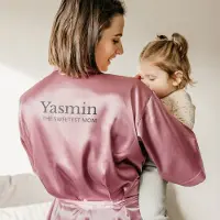 Yoursurprise Morgenmantel personalisieren - Rosa