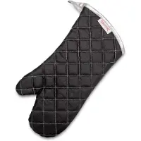 Städter Backhandschuh 41 x 21 cm Schwarz