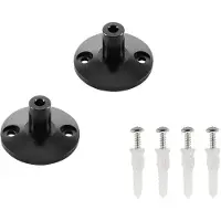 SLV Tenseo Seilsystem, Wandhalter, kurz, 2 Stück, schwarz