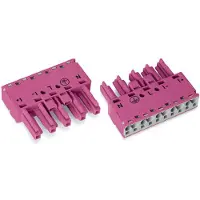Wago 770-285/080-000 Buchsenteil Kod.B 5P. 2L pink