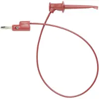 Pomona Electronics Minigreifer-Messleitungssatz, 914mm, Schwarz, rot, Kupferberyllium