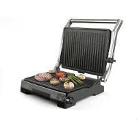 Black & Decker BXGF2200E 2200W Aluminium Sandwich Maker